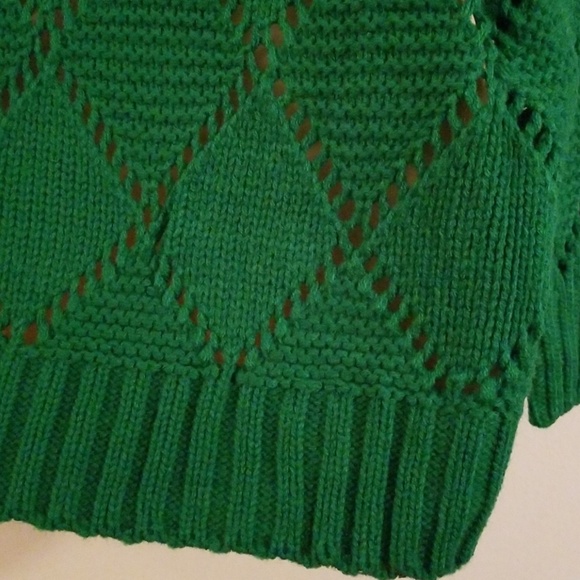 Chunky Oversized Hi Low Hem Knit Vintage 80s Style - Picture 6 of 6